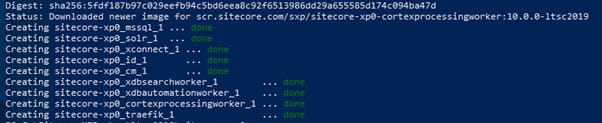 Step by step installation of sitecore10 on docker desktop2