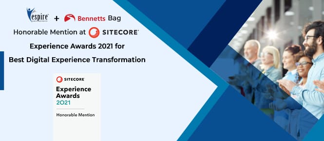 Espire infolabs bags honorable mention award at sitecore experience awards 2021 insight
