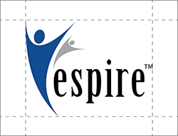 Espire Logo Clearspace without tagline