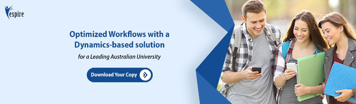 Optimized Workflows with a Dynamics-based solution for a Leading Australian University
