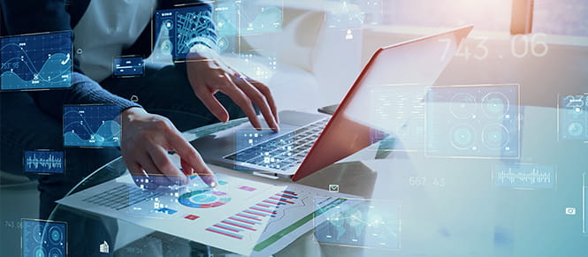 BI dashboards and data management services